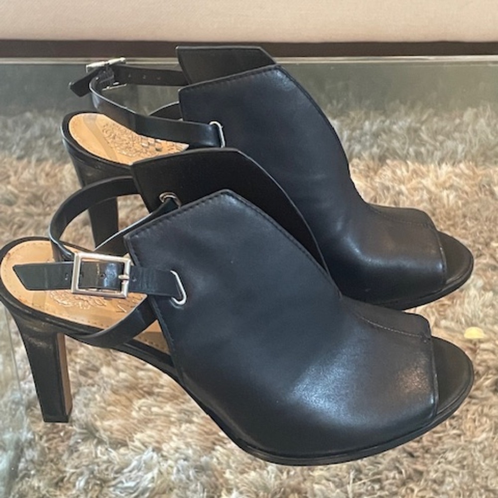 Vince Camuto Sling Backs, Black, New Condition